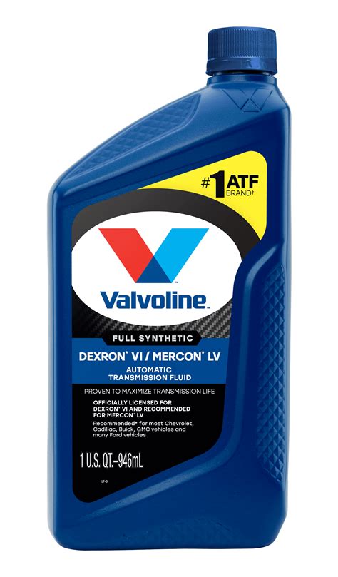 valvoline dexron vi/mercon lv atf full synthetic|valvoline dexron vi walmart.